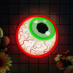 Eyeball Neon Sign - Wall-Mounted Light-1