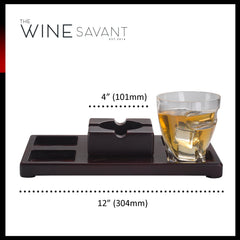 Cigar Holder Whiskey Glasses Premium Barware Gift Elegant Drinkware Collection-2