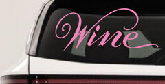 Custom Wine Bar Restaurant Decal - Store Window & Vehicle Vinyl Sticker-4