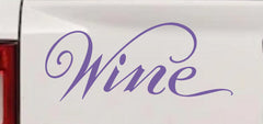 Custom Wine Bar Restaurant Decal - Store Window & Vehicle Vinyl Sticker-7
