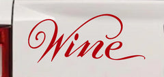 Custom Wine Bar Restaurant Decal - Store Window & Vehicle Vinyl Sticker-6