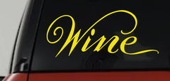 Custom Wine Bar Restaurant Decal - Store Window & Vehicle Vinyl Sticker-5
