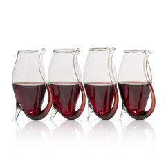 Porto Decanter Set With Port Sippers Premium Barware Gift Elegant Drinkware Collection-3