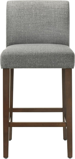 Comfortable Upholstered Bar Stools Set of Three-3