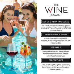 Floating Wine Glasses For Pool Set Of 2 15 Oz Shatterproof Poolside Wine Glasses Tritan Plastic Reus-4