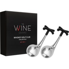 Golf Stick Shaped Stainless Steel Whiskey Stones Whiskey Rocks By Great For Parties-0