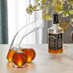 Funny Penis Whiskey Decanter Unique Funny Glass Container For Scotch Tequila Brandy Rum Bourbon Othe-0
