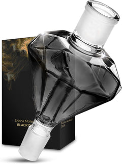Shisha Molasses Catcher Diamond Black Diamond For All Shishas With 18 8 Cut Extra Hardened Borosilic-0