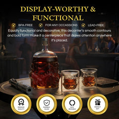 Stormtrooper Creative Whiskey Decanter Set Bottle with 2 Wine Glasses 150ml-4