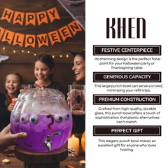 Glass Pumpkin Drink Dispenser 2 Gallon Fall Halloween Thanksgiving Party Beverage Server With Spigot-4
