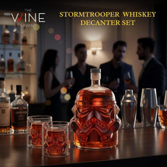 Stormtrooper Creative Whiskey Decanter Set Bottle with 2 Wine Glasses 150ml-1
