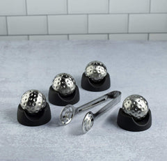 Golf Ball Shaped Stainless Steel Whiskey Stones Whiskey Rocks By Great For Parties O-3