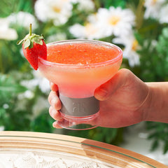 Frozen Margarita Cocktail Chiller Glasses Set Of 4 12 Oz Unbreakable Tritan Acrylic-2