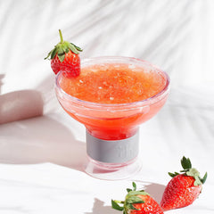 Frozen Margarita Cocktail Chiller Glasses Set Of 4 12 Oz Unbreakable Tritan Acrylic-3