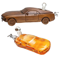 Mustang Car Wine Whiskey Decanter Set 500ML By 13 L Ford Mustang Gifts Ford Gifts Wo-0