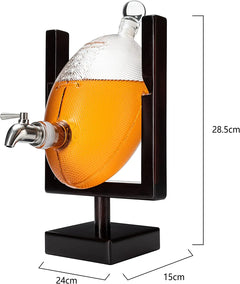 1000 Ml Limited Edition Football Decanter Perfect For Football Season Super Bowl Party Fathers Day G-4