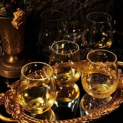 European Style Unbreakable Elegant Acrylic Stemless Wine Glasses 15 Oz Set Of 6 100 Tritan Shatterpr-2