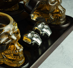 Large Skull Face Decanter Premium Barware Gift Elegant Drinkware Collection-4