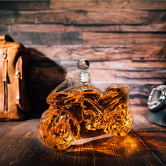 Motorbike Motorcycle Gift Decanter For Wine Whiskey 750ML By-3