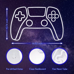 Gamer Neon Sign, Gifts for Teen Boys-2