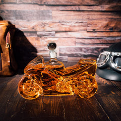 Motorbike Motorcycle Gift Decanter For Wine Whiskey 750ML By-1