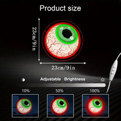 Eyeball Neon Sign - Wall-Mounted Light-3