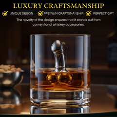 Unique Whiskey Wine Chiller Funny Liquor Ice Chilling Suction Cup Beverage Cooler Peni Shaped Gag Gi-2