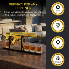 Gifts For Men Dad 1000 Ml Whiskey Decanter Set With 4 Glasses Unique Anniversary Bir-3