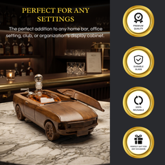 Mustang Car Wine Whiskey Decanter Set 500ML By 13 L Ford Mustang Gifts Ford Gifts Wo-3