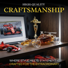 F1 Racecar Whiskey Decanter 8 12OZ Scotch Bourbon Liquor Decanter For Car Lovers Formula 1 Racing En-3