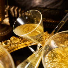 Champagne Shooter Champagne Flutes Glasses Unbreakable Acrylic With Stand Bridesmaid Proposal Box St-2
