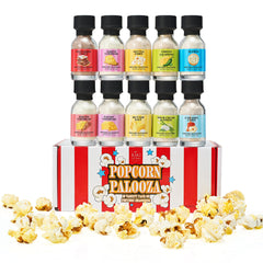 Gourmet Popcorn Seasoning Sampler Kit 10 Flavor Variety Pack Including Kettle Corn Garlic Parmesan B-0