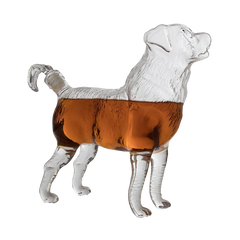 Dog Shaped Whiskey Decanter Premium Barware Gift Elegant Drinkware Collection-0