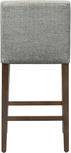 Comfortable Upholstered Bar Stools Set of Three-4