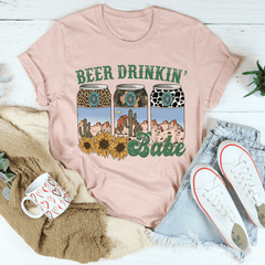 Beer Drinking Babe Tee-1