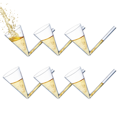 Acrylic Champagne Shooter By Glass Wine Champagne Shooters Gifts Party Games For Gue-0