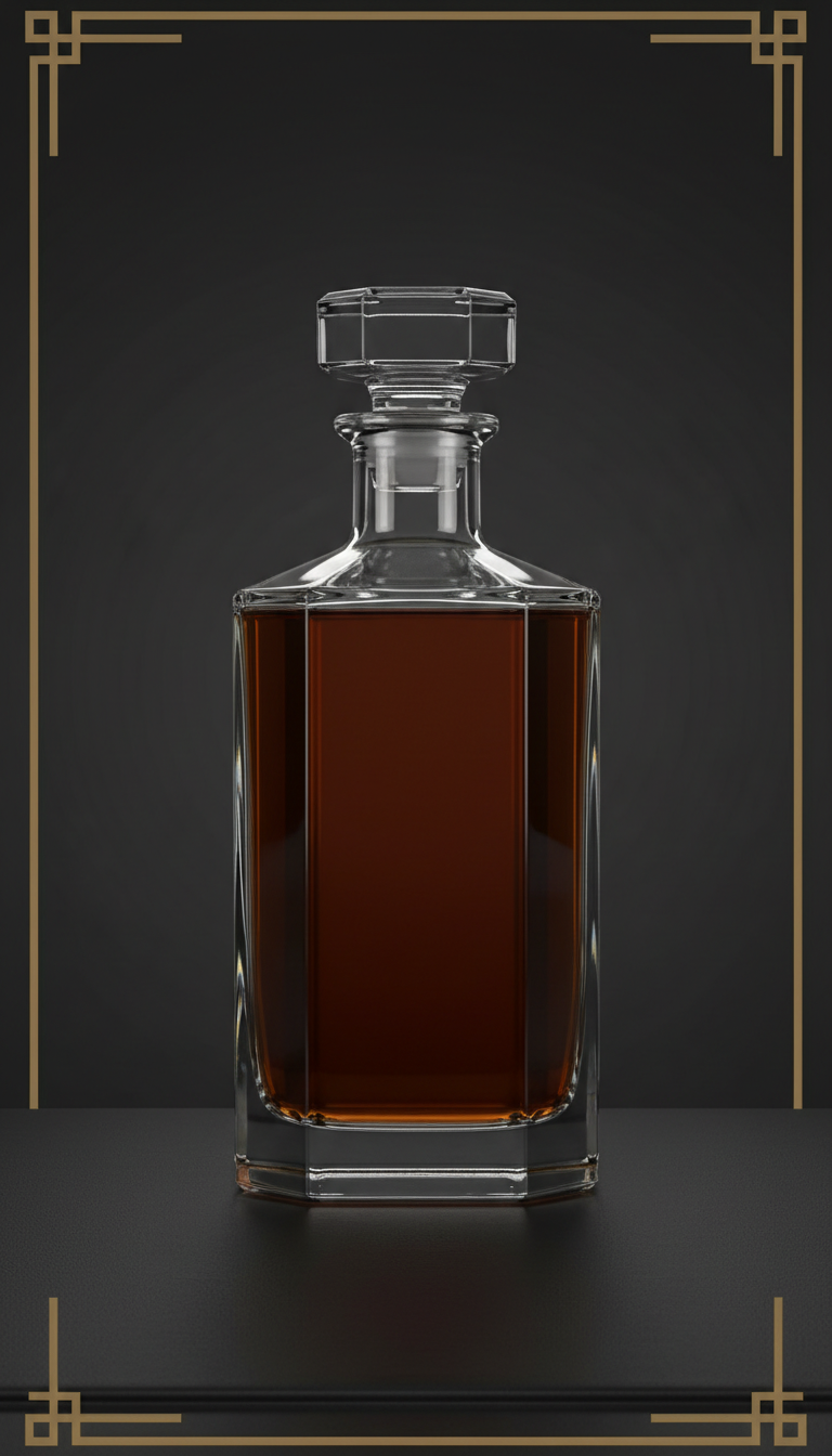Stainless Steel Whiskey Decanter