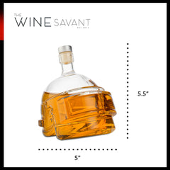 Pubg Military Helmet Decanter Helmet Swat Team Helmet Whiskey Decanter 750ML-1
