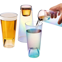 Shot In The Pint Glass Take A Shot Then Flip Your Glass Over And Down A Beer 4 Set 7h The Wine Savan-0