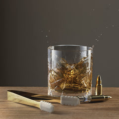Bullet Whiskey Stones Gold Premium Barware Gift Elegant Drinkware Collection-1